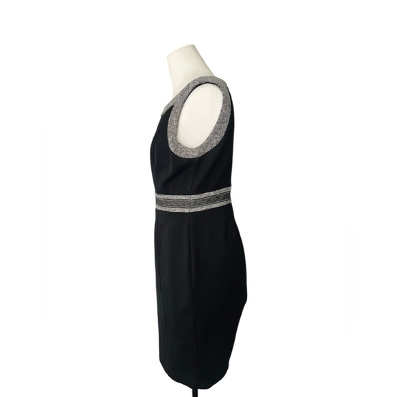 White House Black Market Womens Dress Size 4 Black Evening Cocktail Carrier - Picture 4 of 7
